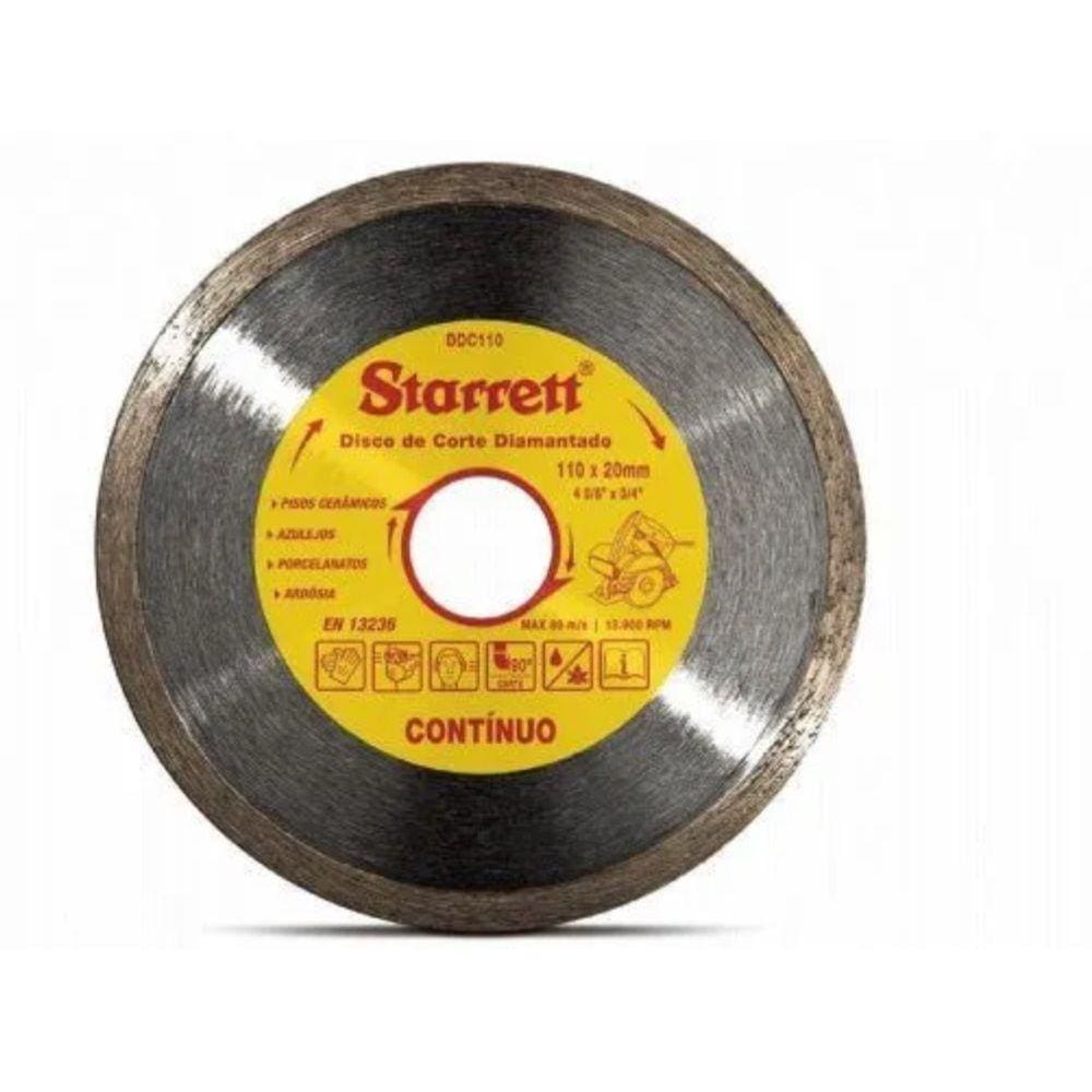 Disco Diamantado Contínuo Ddc-110 Starrett