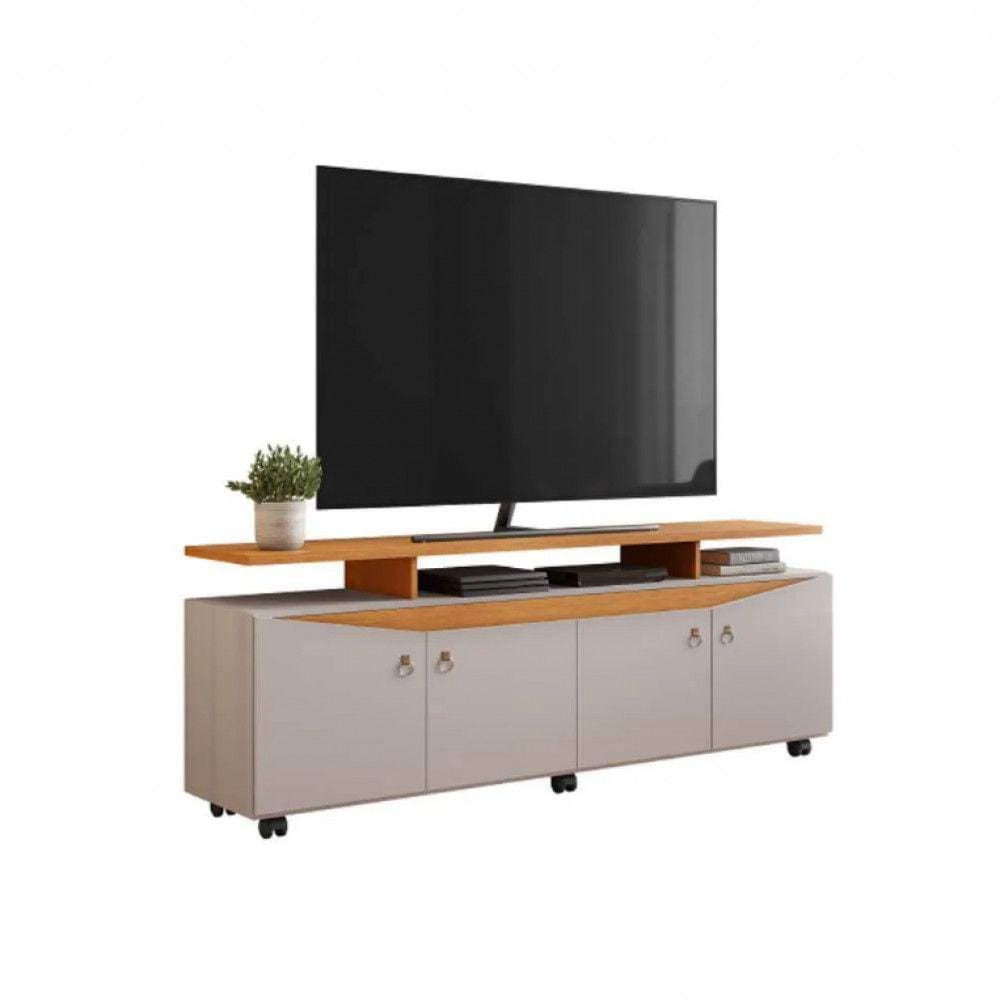 Rack Para TV 65 Polegadas Elogio C/ Rodízios JCM Movelaria