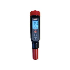 Kit Medidor Ph Digital Bolso Escala 0 A 14Ph À Prova D`água Ph-1800 Portátil Instrutherm Maleta Transporte Alumínio