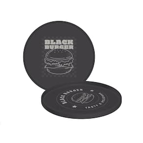 Jogo De Pratos Tramontina Black Burguer 12 Peças