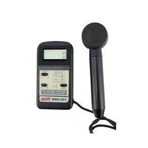 Medidor Ultravioleta Radiação Solar Sonda Foto Sensora Uva E Uvb Mru-201 Portátil Instrutherm Com Certificado