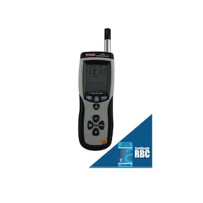 Termo Higrômetro Digital Psicrômetro Escala Ponto Orvalho Termômetro Infravermelho Usb Ti-400 Portátil Com Certificado