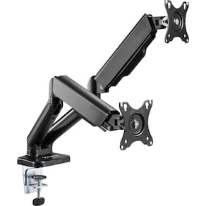 Suporte Articulado Para Dois Monitores Com Pistão A Gás Fortrek Fk441s 17"-32"