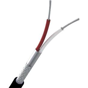 Cabo Para Microfone Santo Angelo X30 Preto (rolo C/ 100m) - Rl / 100