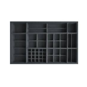 Porta Joias (L 723mm C 433mm A 45mm) PJ07 Preto Moldplast