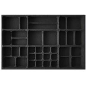 Porta Joias (L 667mm C 436mm A 45mm) PJ22 Preto Moldplast