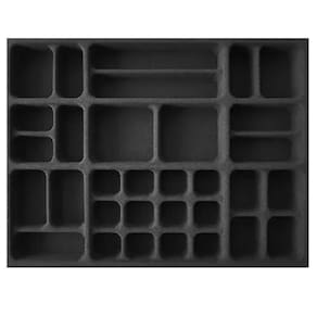 Porta Joias (L 555mm C 420mm A 40mm) PJ29 Preto Moldplast