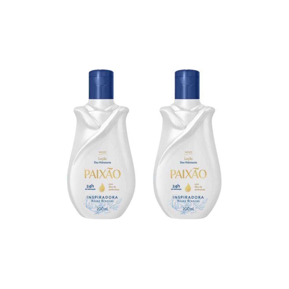 Hidratante Corporal Paixao 200ml Inspiradora - Kit C/ 2un
