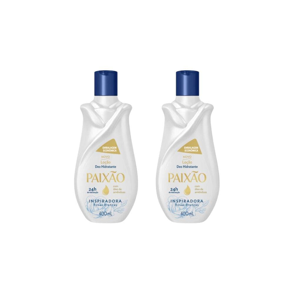 Hidratante Corporal Paixão 400ml Inspiradora - Kit C/ 2un