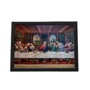Quadro Com Moldura Ultima Ceia 02 H Ultima-Ceia-02-H-M1