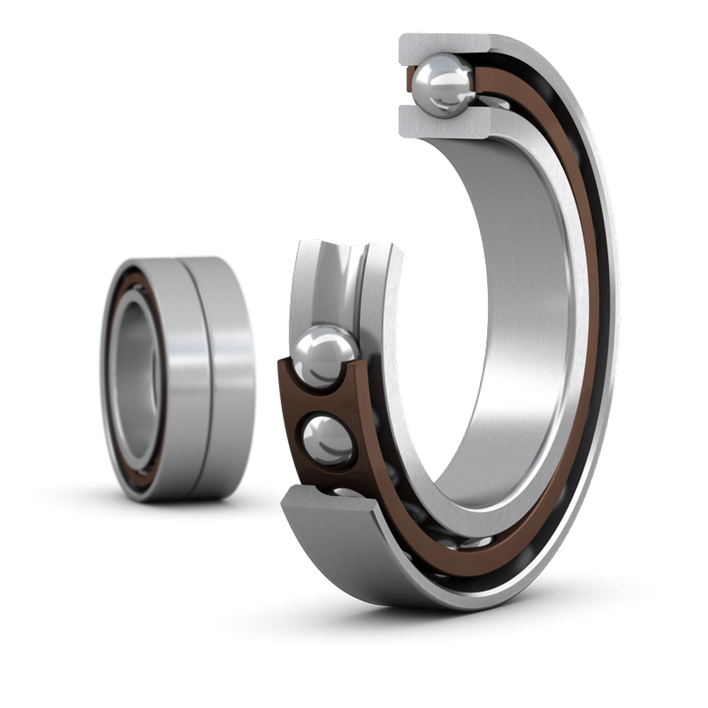 Conjunto Rolamentos Esferas Contato Angular SKF 7000 CD/P4ADBB