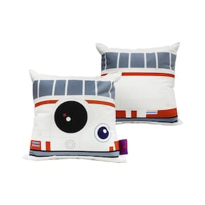 Almofada Droide BB8 BB-8 Aveludada 25x25cm Oficial Star Wars