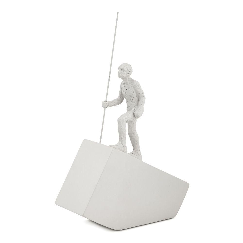 Escultura Decorativa Pessoa em Poliresina 23cm 18122 Mart