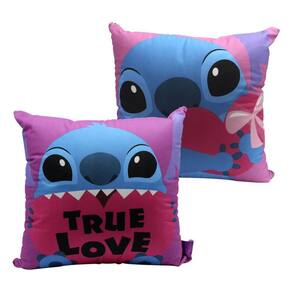 Almofada Stitch Aveludada 40x40CM - Oficial Disney