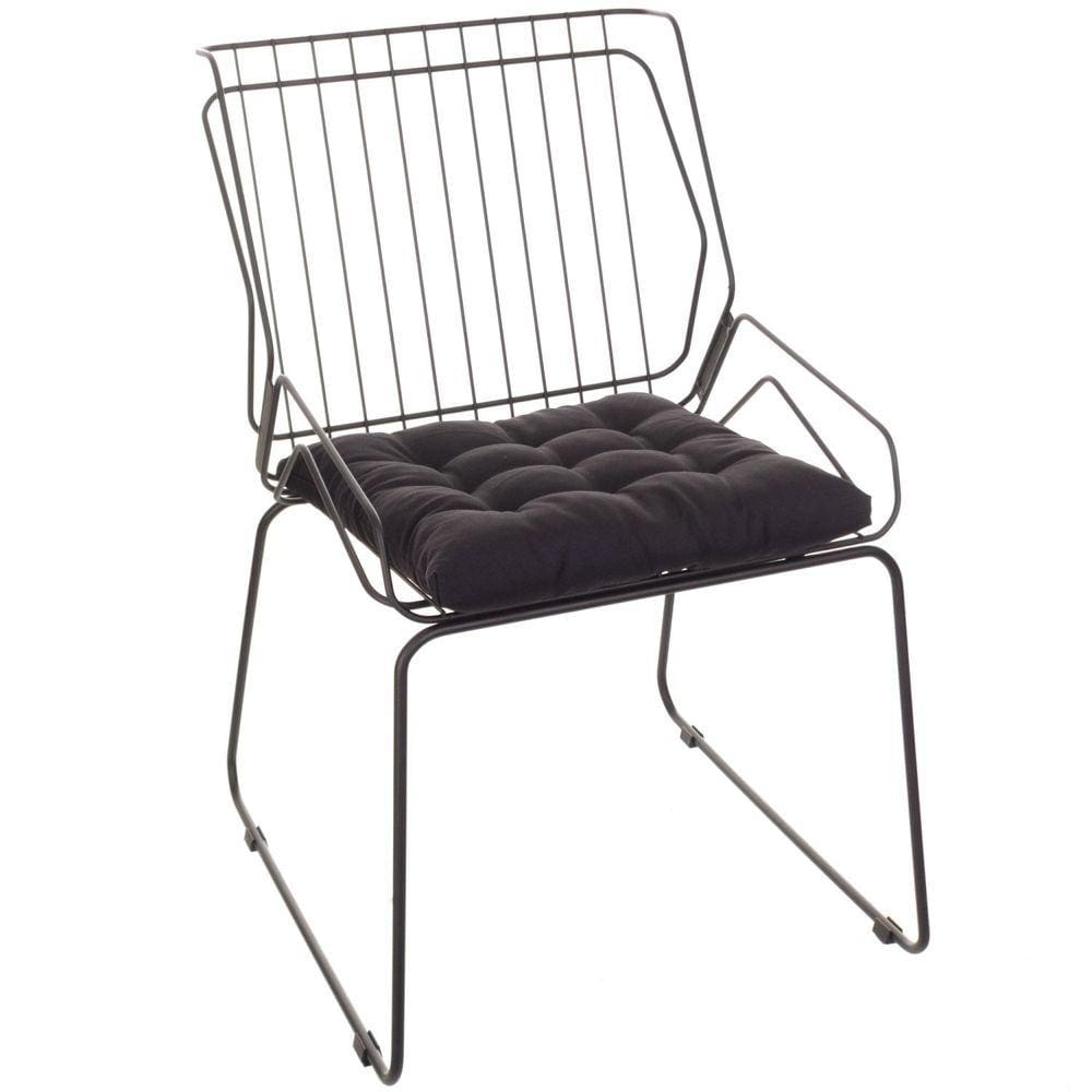 Cadeira para Sala de Estar Memphis Preto