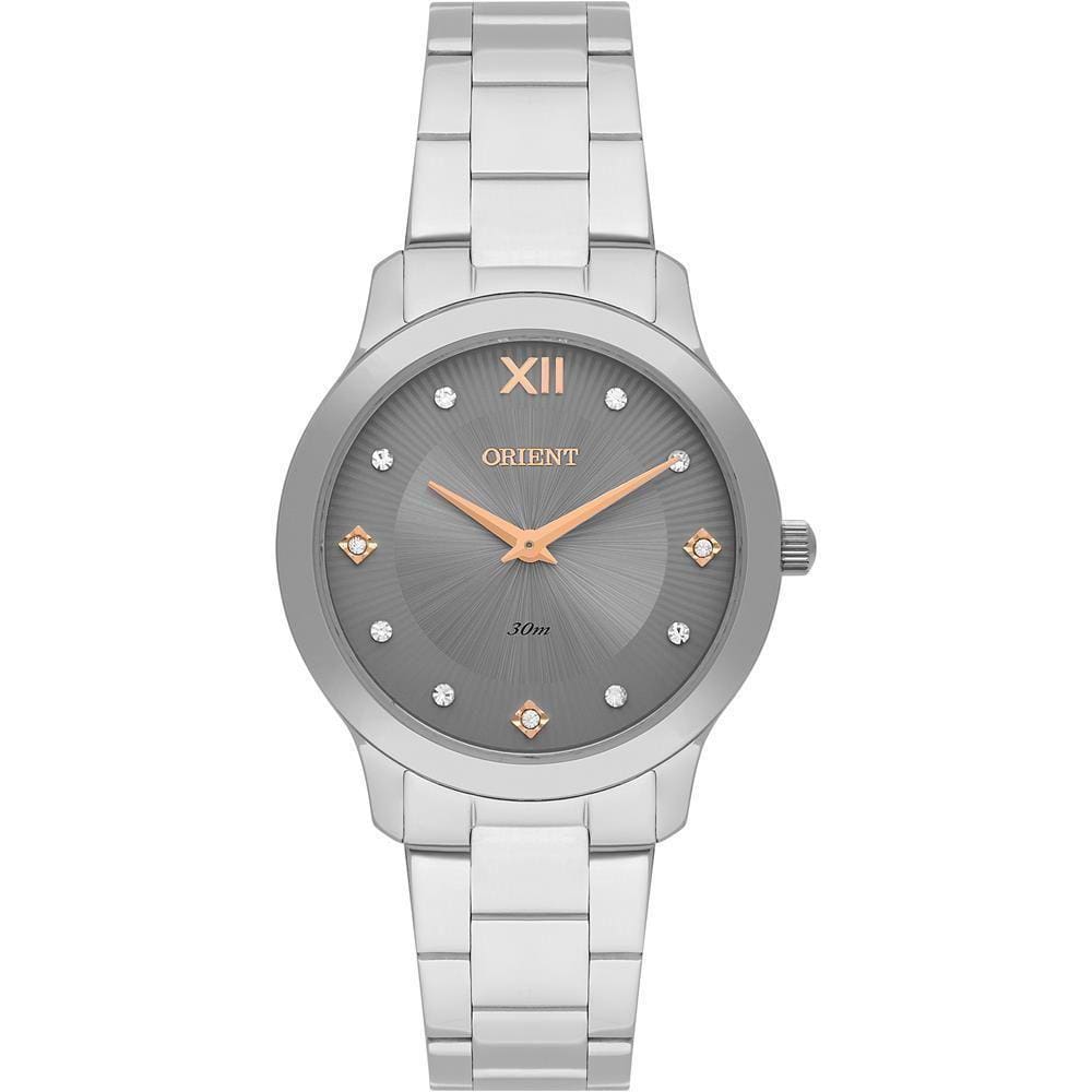 Relógio Orient Feminino Ref: Fbss0134 G3Sx Casual Prateado