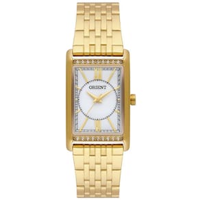 Relógio Orient Feminino Ref: Lgss0061 B3Kx Retangular
