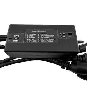 Interface Com Fio Dmx Para Tubo De Led
