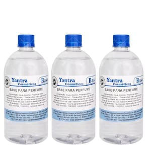 Kit 3 Base Pronta Para Perfume Yantra 1 Litros