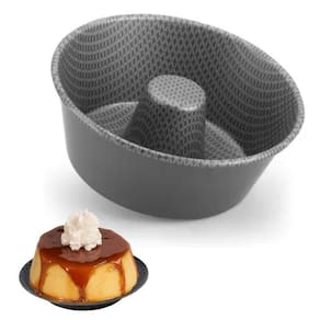 Forma Pudim Redonda 18Cm Durável Resistente Ergonômica