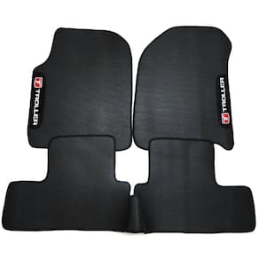 Jogo Tapete Automotivo Para Troller 17/18 Em Pvc Borracha