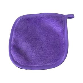 Wylimg Almofada Lavável Microfibra Removadora Maquiagem Roxo