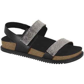 Sandália Feminina Flatform Beira Rio Strass 8523.104