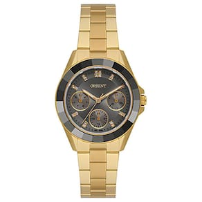 Relógio Orient Feminino Ref: Fgssm102 G1kx Multifunção Dourado