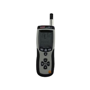 Termo Higrômetro Digital Psicrômetro Escala Ponto Orvalho Termômetro Infravermelho Usb Ti-400 Portátil Instrutherm