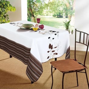 Toalha de Mesa Impermeável 10 Lugares Vizapi Roma 160X300Cm Multicolorido