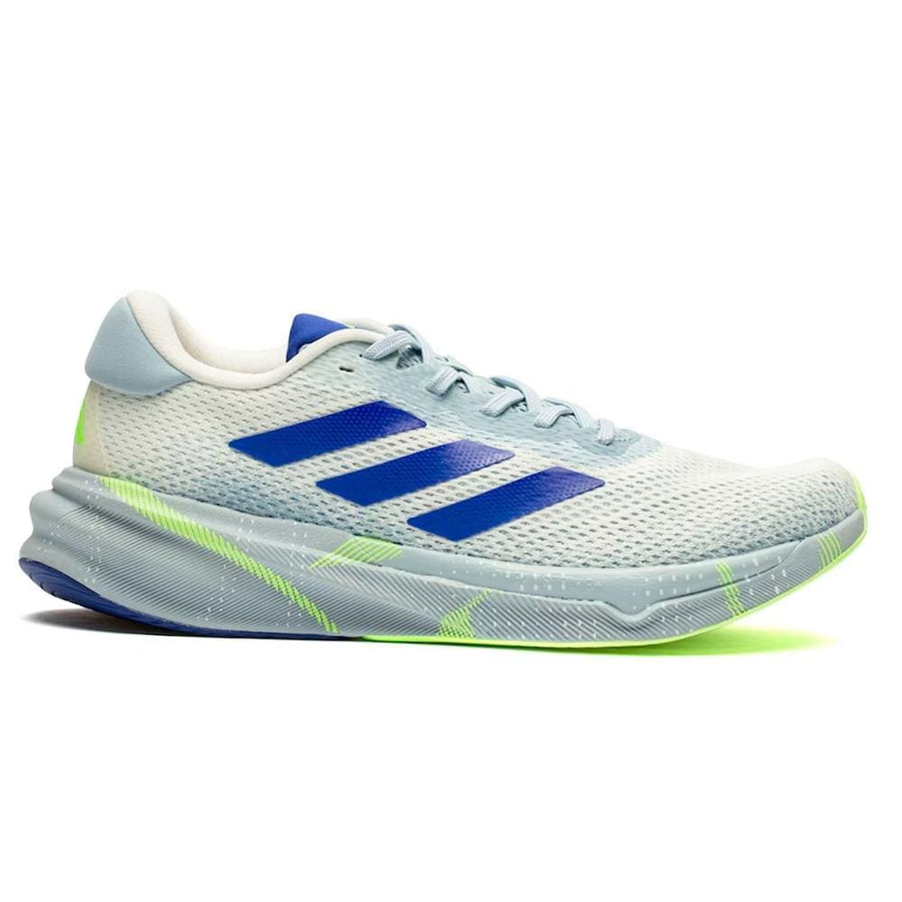 Tênis Adidas Supernova Stride - Masculino - Branco-Azul
