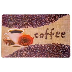 Jogo Americano Retangular Vizapi 26x40cm Coffee Multicolorido