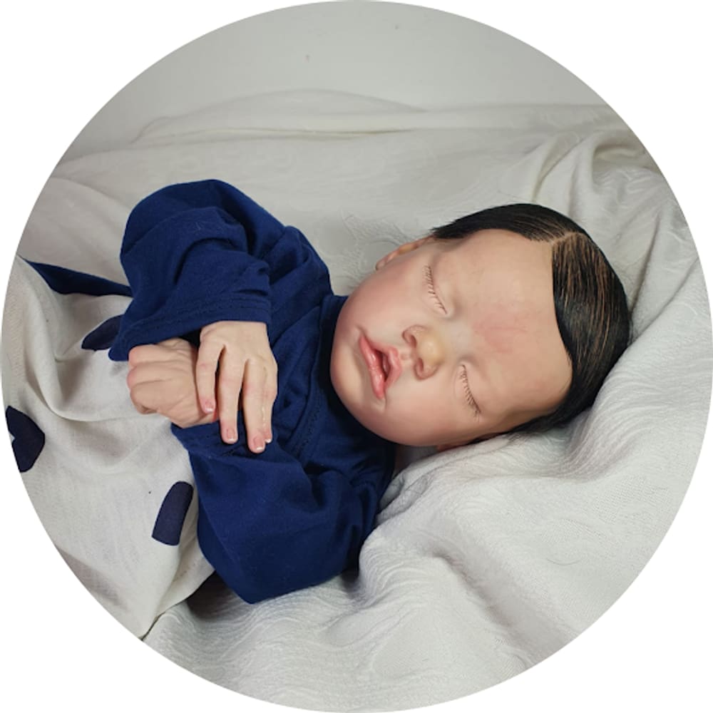 Bebe Reborn Menino Recem Nascido Super Realista