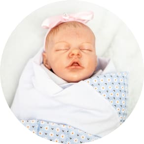 Bebe Reborn Menina Recem Nascida Muito Realista