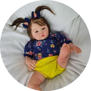 Boneca Reborn Corpo Siliconado Realista Pode Tomar Banho