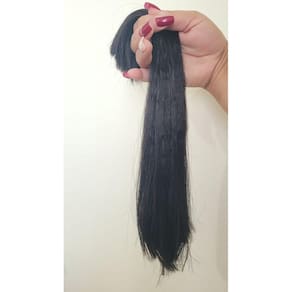 Cabelo Para Bebê Reborn - Fibra Beautex Preto Com 50g