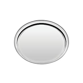 Bandeja Tramontina Service Em Aço Inox Redonda 30 Cm