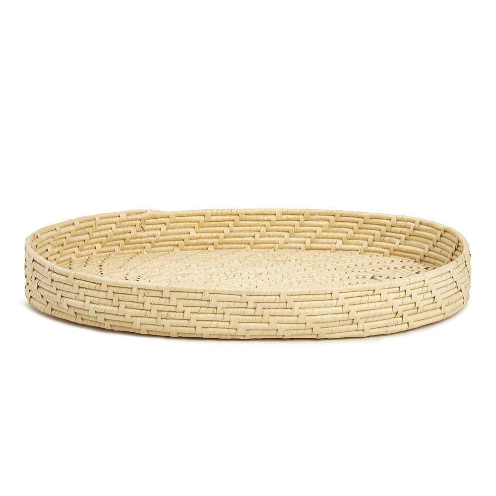 Bandeja em Fibra Natural Oval - 41x27cm