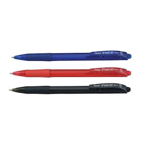 Kit 03 Caneta Esferografica Ifeel-IT 0.7mm Retratil BX417 (Az, Pt, Vm) Pentel