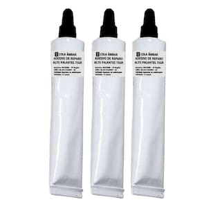Kit 3 Adesivo De Contato Cola Reparo Alto Falantes Ambar 75G