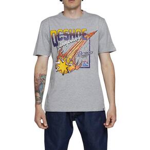 Camiseta DC Shoes Showtime Starz WT24 Masculina Cinza Mescla