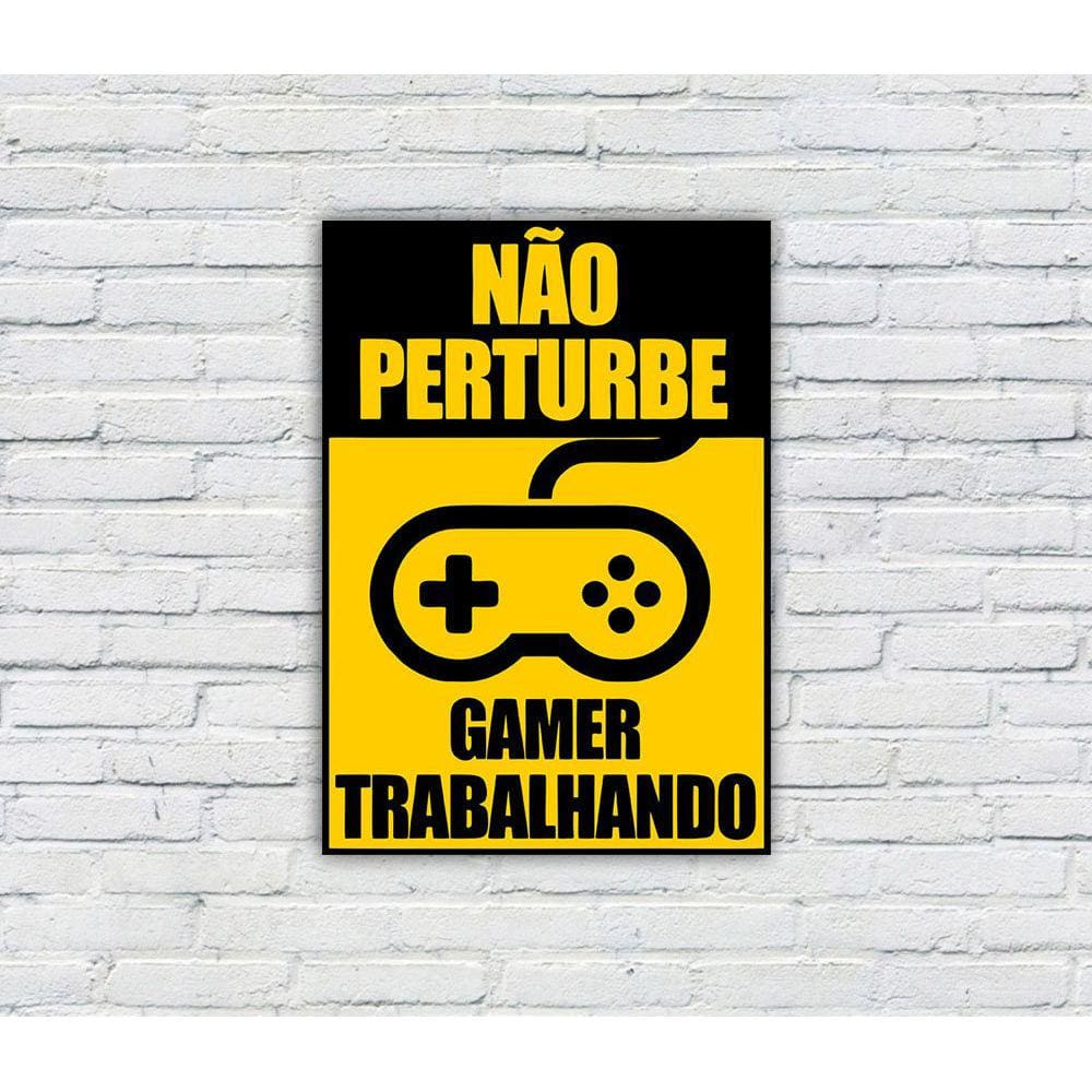 Placa Decorativa MDF Tema Gamer 02