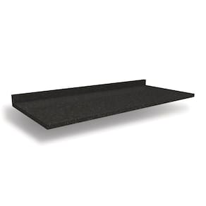 Tampo Para Balcão Kappesberg Preto Brilho 1,20m x 52cm