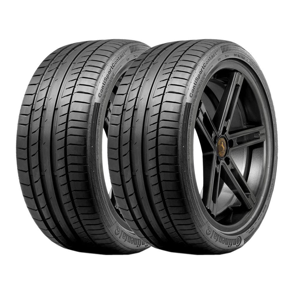 Kit 2 Pneus Continental Aro 18 225/40R18 ContiSportContact 5 Run Flat 92W SSR MOE