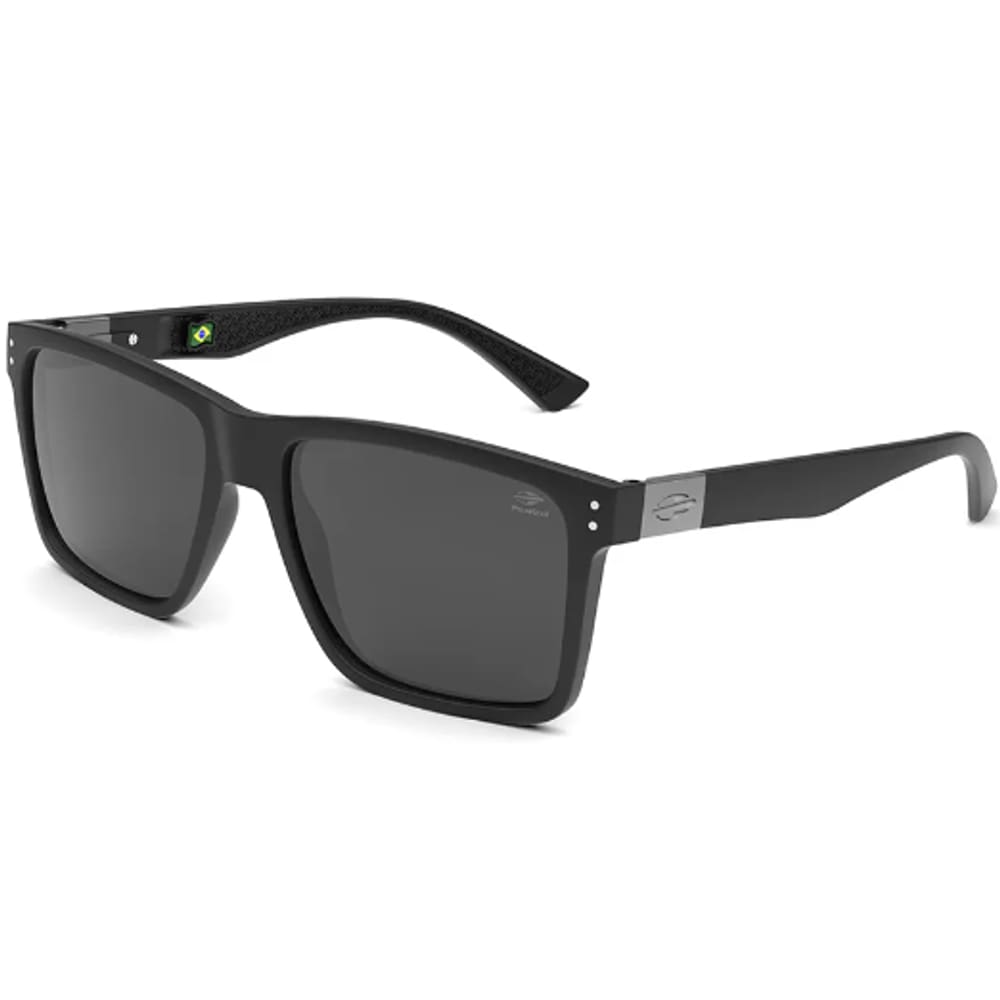Óculos de sol Mormaii cairo acetato preto polarizado M0075A1403