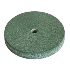 Disco Roda De Borracha 22Mm Polimento Médio Micro Retífica