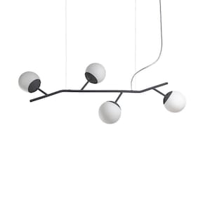 Lustre Pendente Blumenau Flora Horizontal G9 Bivolt