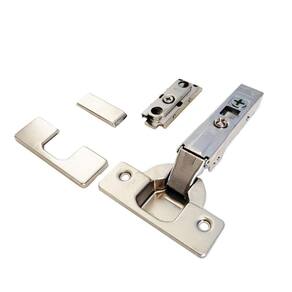 Kit 2 Dobradiças Omnia L Reta Com Calço Linear Fgv