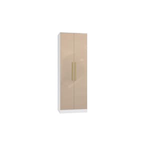 Guarda-Roupa 2 Pts 2 Gvts Kappesberg Adapt Branco/Macadâmia