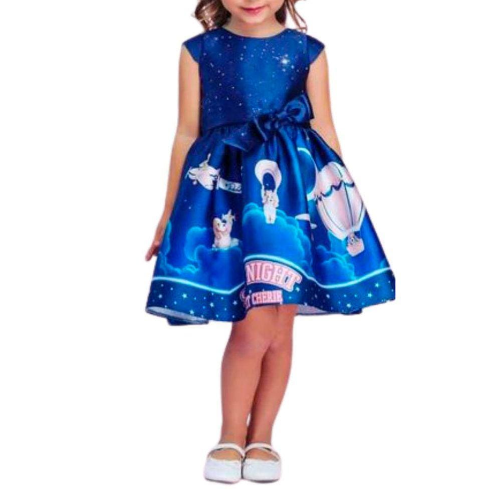 Vestido de Festa Infantil Petit Cherie Verão Luxo tam 6